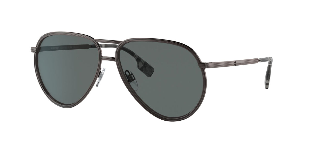 BE 3135 Burberry Scott Ruthenium / Dark Grey Polar 59 59 / Polycarbonate / Metal / Metal