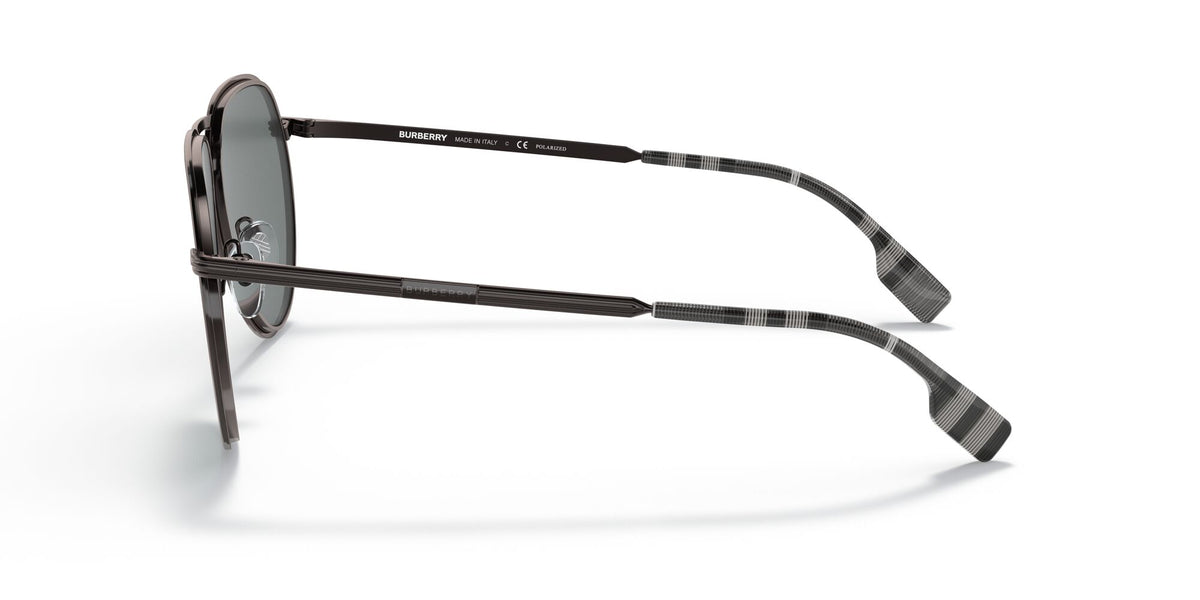 BE 3135 Burberry Scott Ruthenium / Dark Grey Polar 59 59 / Polycarbonate / Metal / Metal