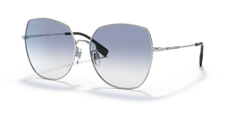 Burberry  0BE3136D 100519 60 Silver / Clear Gradient Light Blue 60 / Plastic / Metal