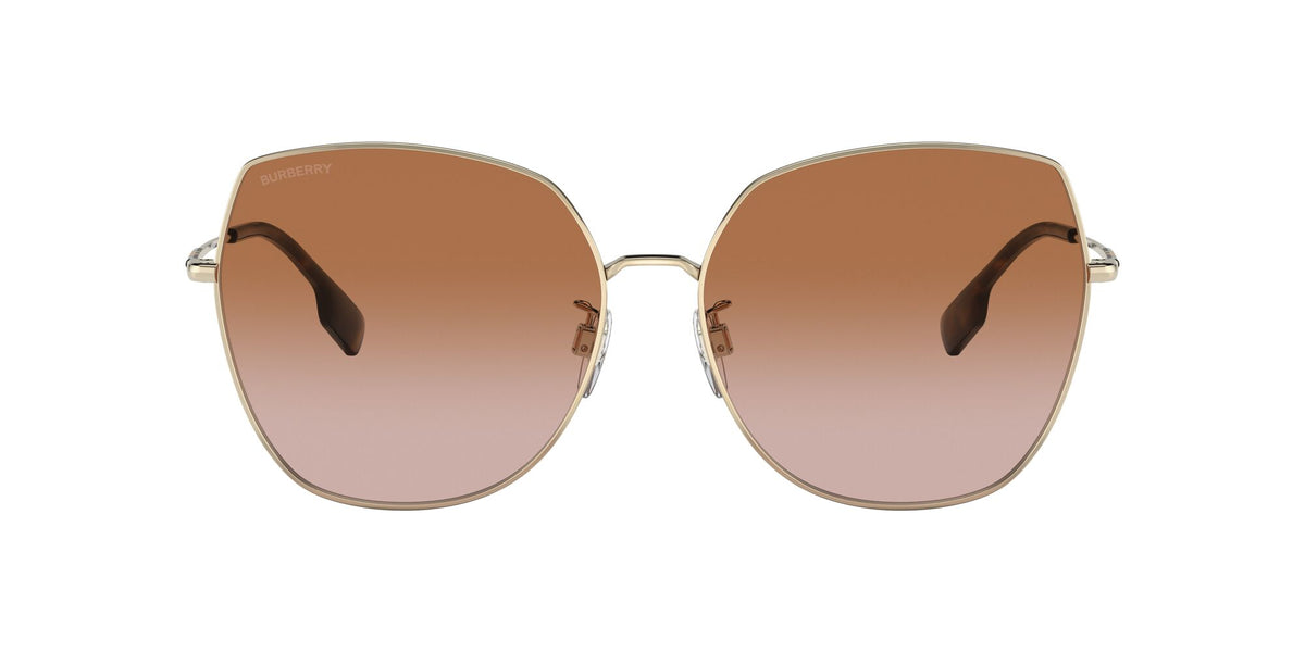 Burberry  0BE3136D 110913 60 Light Gold / Gradient Brown 60 / Plastic / Metal