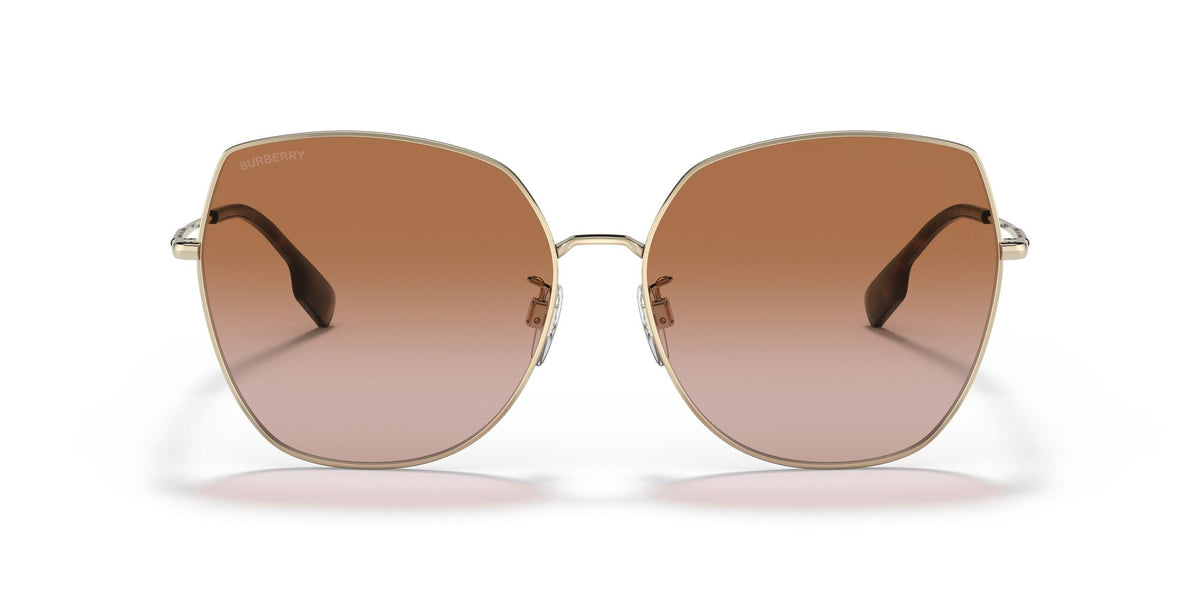 Burberry  0BE3136D 110913 60 Light Gold / Gradient Brown 60 / Plastic / Metal