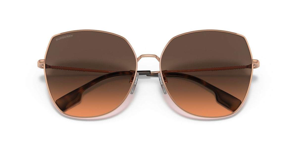 Burberry  0BE3136D 1337G9 60 Rose Gold / Gradient Violet 60 / Plastic / Metal