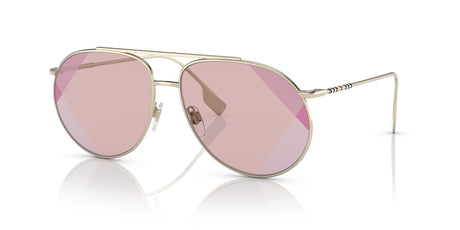 Burberry BE 3138 Light Gold / Pink Uv Print Be 61 / Plastic / Metal