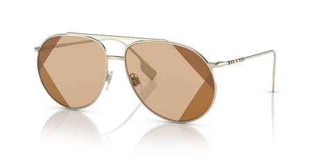 Burberry BE 3138 Light Gold / Light Brown Uv Print Be 61 / Plastic / Metal