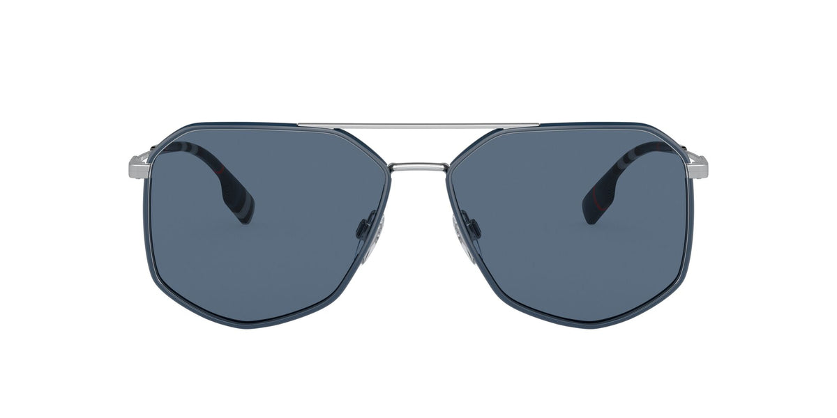 Burberry BE 3139 Silver/Blue / Blue 58 / Plastic / Metal