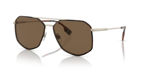 Burberry Ozwald 0BE3139 110973 58 Light Gold/Dark Havana / Brown 58 / Plastic / Metal