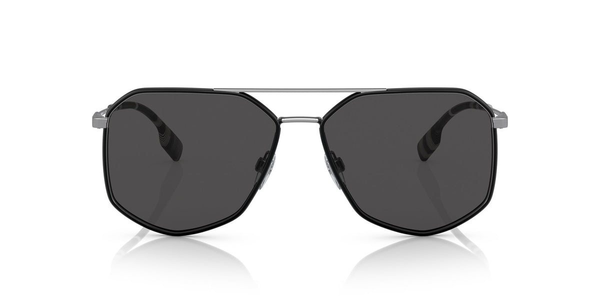Burberry Ozwald 0BE3139 114487 58 Black / Dark Grey 58 / Plastic / Metal