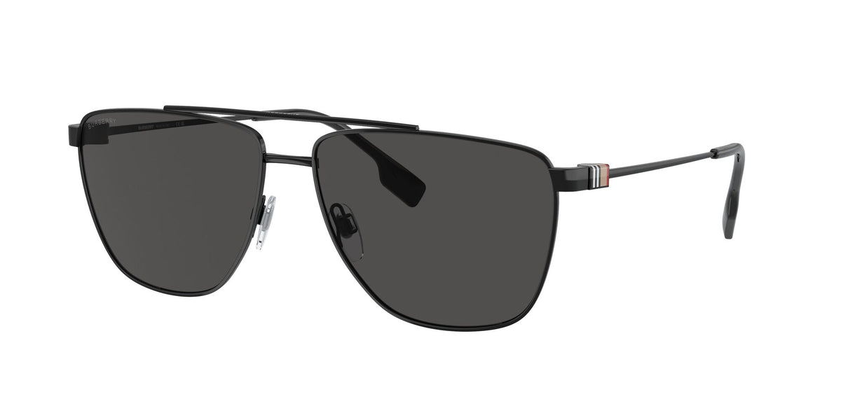 Burberry Blaine 0BE3141 100187 61 Black / Dark Grey 61 / Polyamide Bio / Metal / Metal