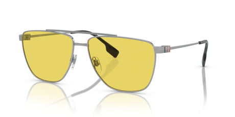 Burberry Blaine 0BE3141 100585 61 Silver / Yellow 61 / Polyamide Bio / Metal / Metal