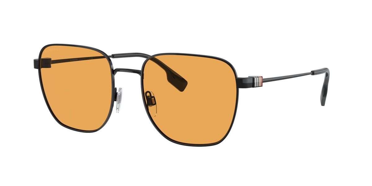 Burberry Drew 0BE3142 1001/7 55 Black / Orange 55 / Polyamide Bio / Metal / Metal