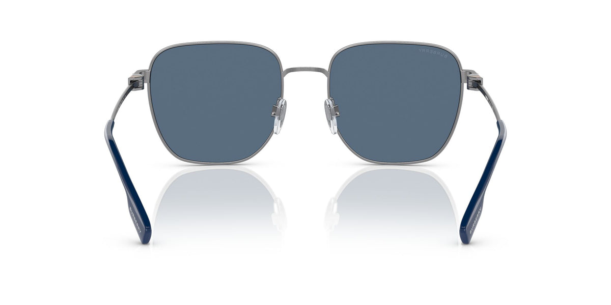 Burberry Drew 0BE3142 100380 55 Gunmetal / Dark Blue 55 / Polyamide Bio / Metal / Metal