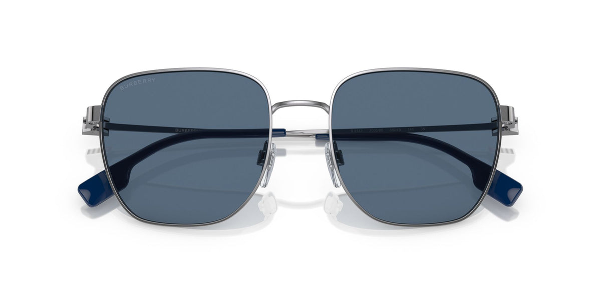 Burberry Drew 0BE3142 100380 55 Gunmetal / Dark Blue 55 / Polyamide Bio / Metal / Metal