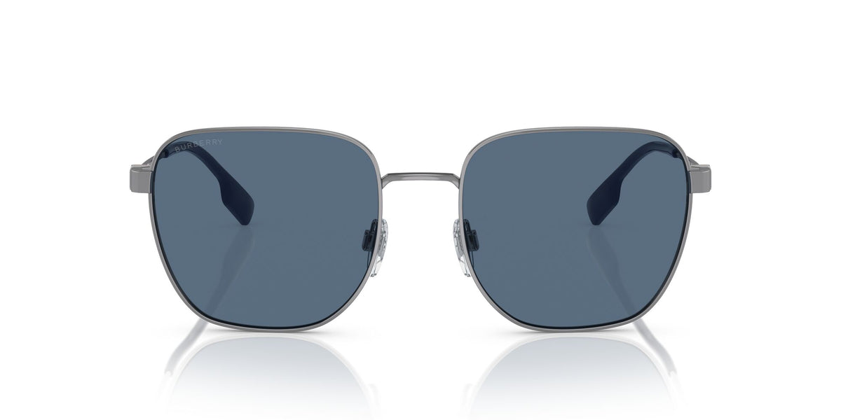 Burberry Drew 0BE3142 100380 55 Gunmetal / Dark Blue 55 / Polyamide Bio / Metal / Metal