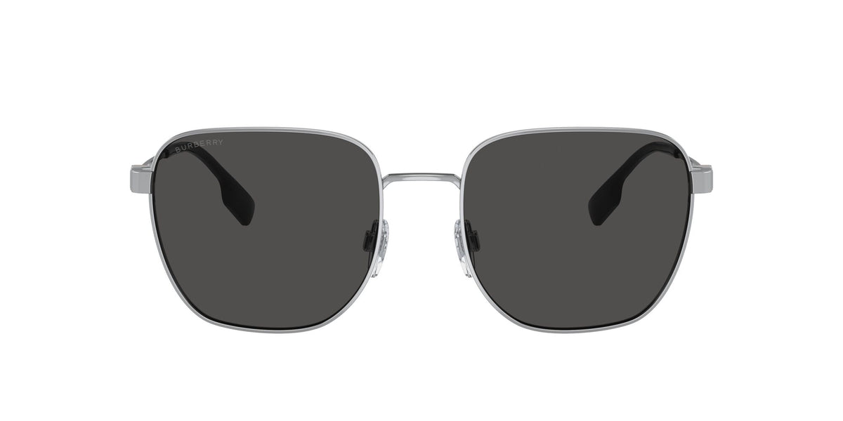 Burberry Drew 0BE3142 100587 55 Silver / Dark Grey 55 / Polyamide Bio / Metal / Metal