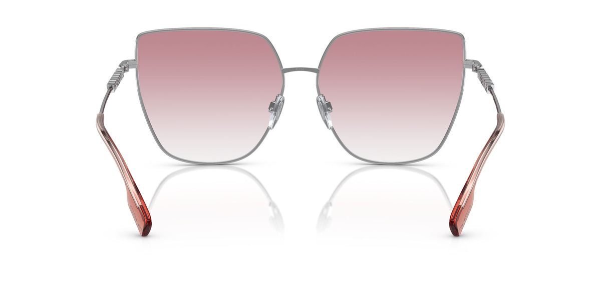Burberry Alexis 0BE3143 10058D 61 Silver / Clear Gradient Pink 61 / Polyamide Bio / Steel / Metal