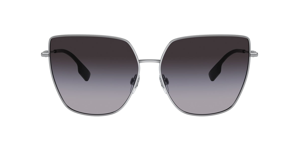 Burberry Alexis 0BE3143 10058G 61 Silver / Grey Gradient 61 / Polyamide Bio / Steel / Metal