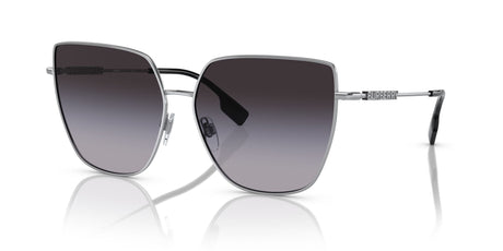 Burberry Alexis 0BE3143 10058G 61 Silver / Grey Gradient 61 / Polyamide Bio / Steel / Metal