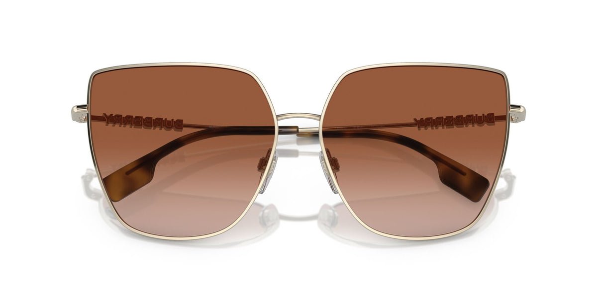 Burberry Alexis 0BE3143 110913 61 Light Gold / Brown Gradient 61 / Polyamide Bio / Steel / Metal