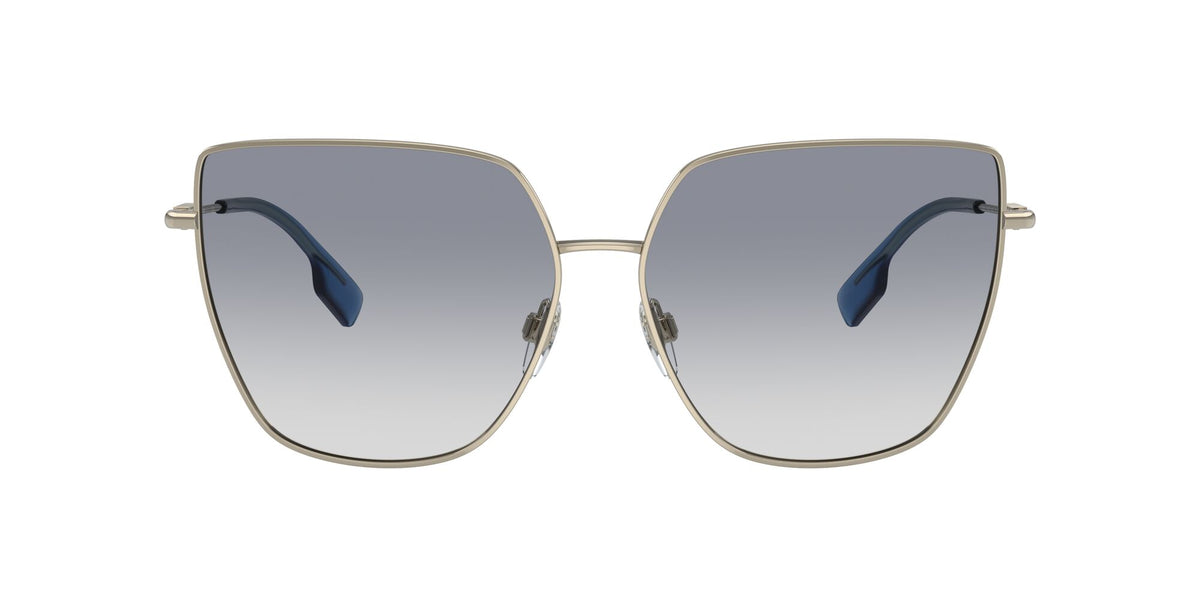 Burberry Alexis 0BE3143 110979 61 Light Gold / Clear Gradient Blue 61 / Polyamide Bio / Steel / Metal