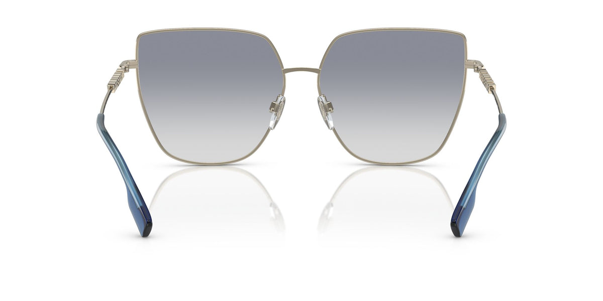 Burberry Alexis 0BE3143 110979 61 Light Gold / Clear Gradient Blue 61 / Polyamide Bio / Steel / Metal