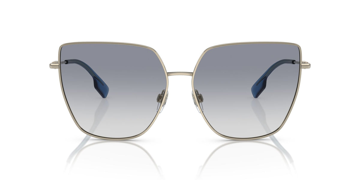 Burberry Alexis 0BE3143 110979 61 Light Gold / Clear Gradient Blue 61 / Polyamide Bio / Steel / Metal