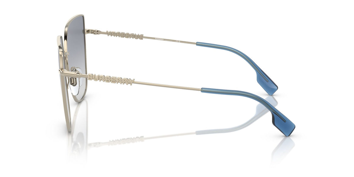 Burberry Alexis 0BE3143 110979 61 Light Gold / Clear Gradient Blue 61 / Polyamide Bio / Steel / Metal