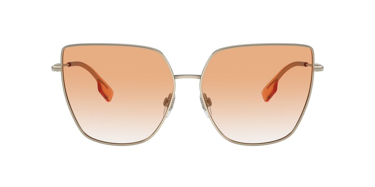 Burberry Alexis 0BE3143 1109V0 61 Light Gold / Clear Gradient Red 61 / Polyamide Bio / Steel / Metal