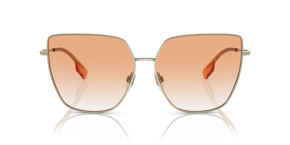 Burberry Alexis 0BE3143 1109V0 61 Light Gold / Clear Gradient Red 61 / Polyamide Bio / Steel / Metal