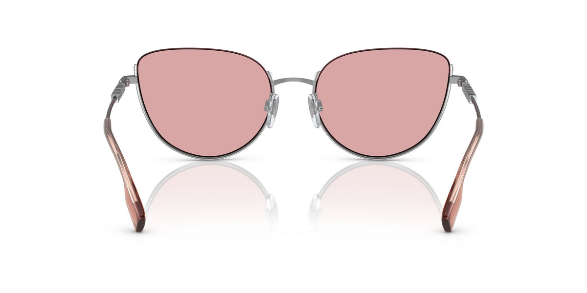 Burberry Harper 0BE3144 100584 58 Silver / Light Violet 58 / Polyamide Bio / Steel / Metal