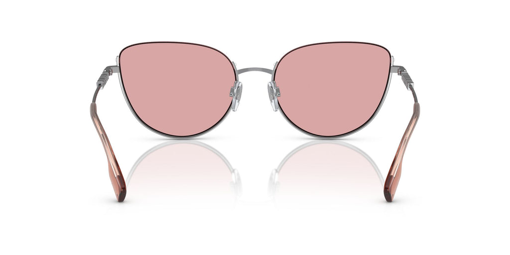 Burberry Harper 0BE3144 100584 58 Silver / Light Violet 58 / Polyamide Bio / Steel / Metal