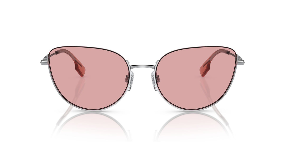Burberry Harper 0BE3144 100584 58 Silver / Light Violet 58 / Polyamide Bio / Steel / Metal