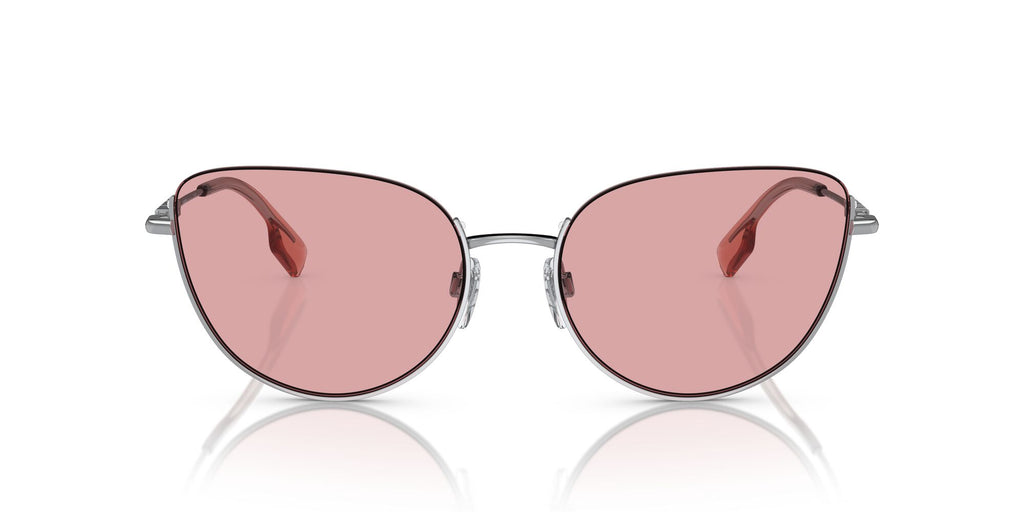 Burberry Harper 0BE3144 100584 58 Silver / Light Violet 58 / Polyamide Bio / Steel / Metal