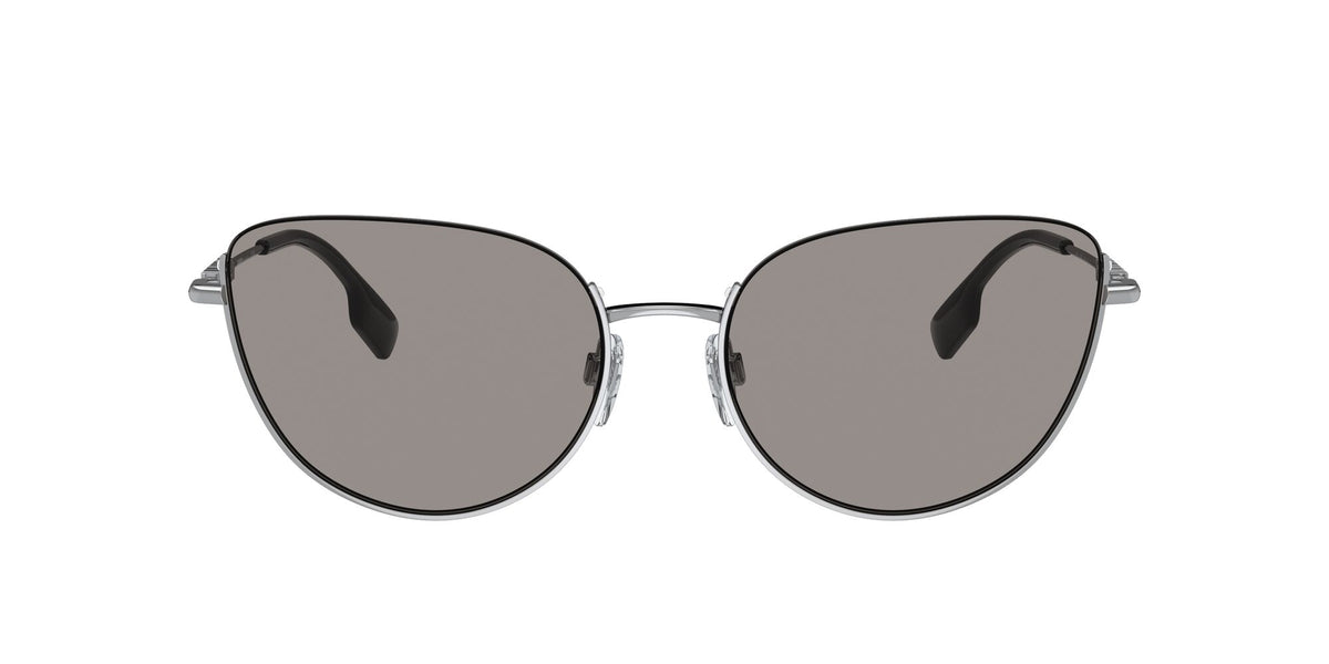 Burberry Harper 0BE3144 1005M3 58 Silver / Photo Grey 58 / Nxt / Steel / Metal