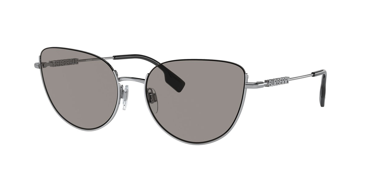 Burberry Harper 0BE3144 1005M3 58 Silver / Photo Grey 58 / Nxt / Steel / Metal