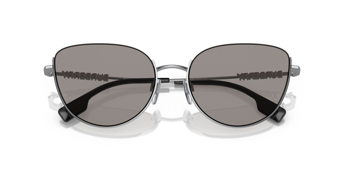 Burberry Harper 0BE3144 1005M3 58 Silver / Photo Grey 58 / Nxt / Steel / Metal