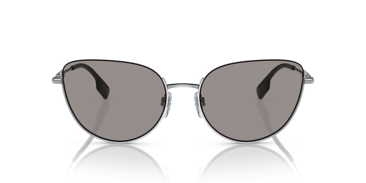 Burberry Harper 0BE3144 1005M3 58 Silver / Photo Grey 58 / Nxt / Steel / Metal