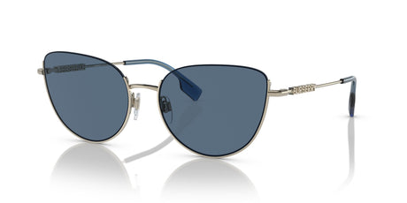 Burberry Harper 0BE3144 110980 58 Light Gold / Dark Blue 58 / Polyamide Bio / Steel / Metal