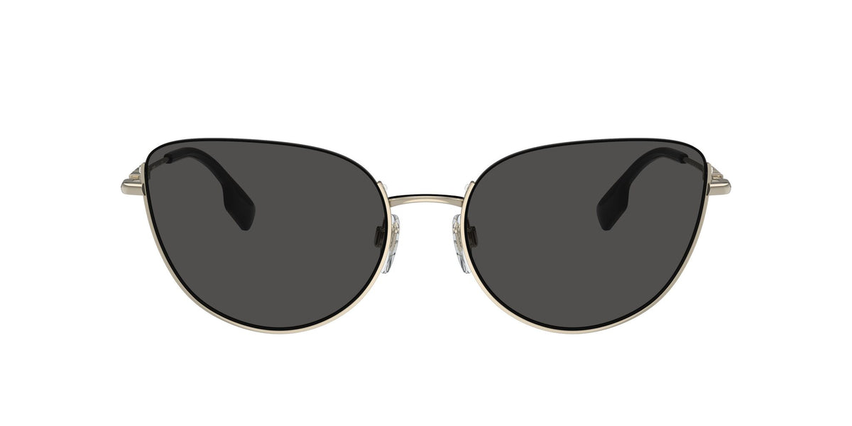 Burberry Harper 0BE3144 110987 58 Light Gold / Dark Grey 58 / Polyamide Bio / Steel / Metal