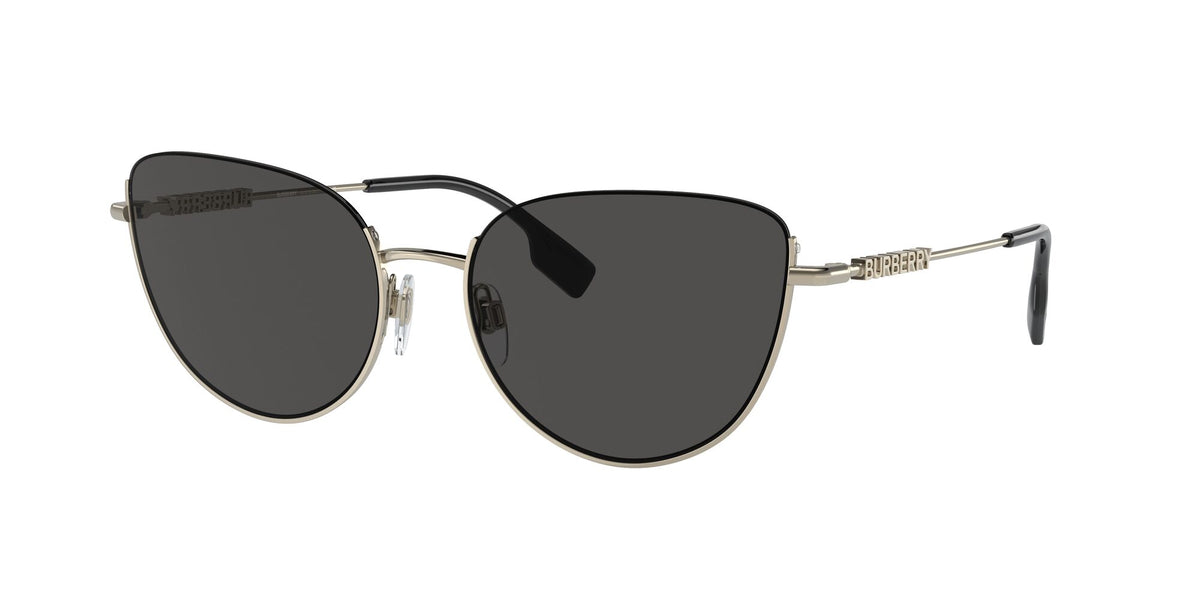 Burberry Harper 0BE3144 110987 58 Light Gold / Dark Grey 58 / Polyamide Bio / Steel / Metal
