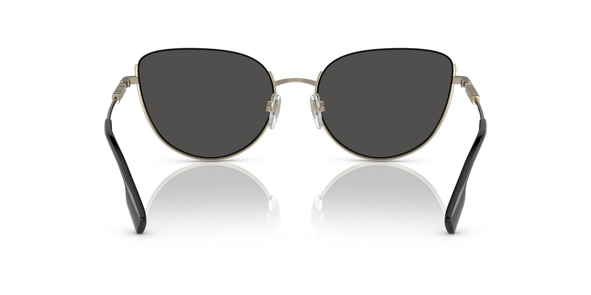 Burberry Harper 0BE3144 110987 58 Light Gold / Dark Grey 58 / Polyamide Bio / Steel / Metal