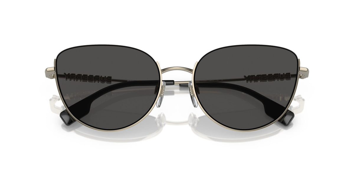 Burberry Harper 0BE3144 110987 58 Light Gold / Dark Grey 58 / Polyamide Bio / Steel / Metal