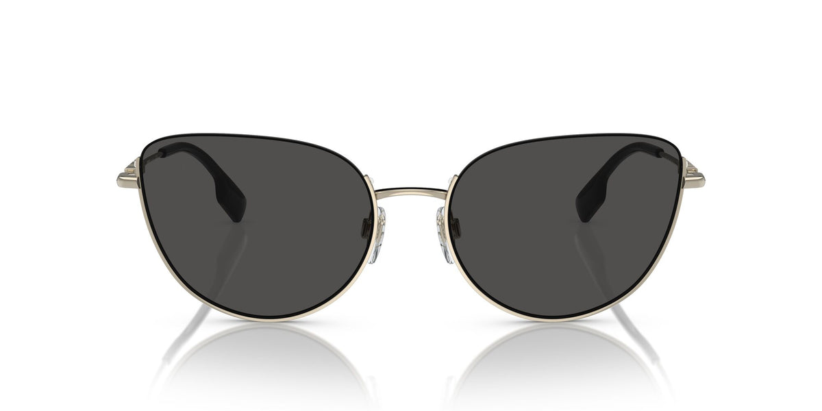 Burberry Harper 0BE3144 110987 58 Light Gold / Dark Grey 58 / Polyamide Bio / Steel / Metal