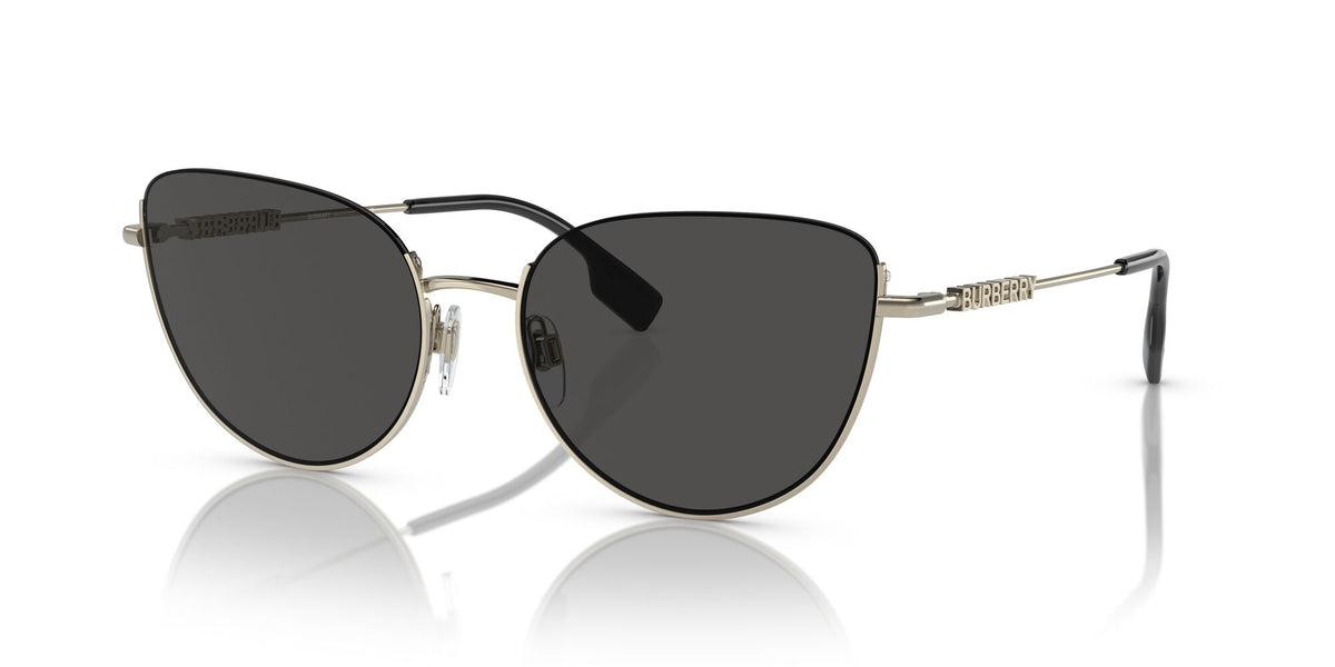 Burberry Harper 0BE3144 110987 58 Light Gold / Dark Grey 58 / Polyamide Bio / Steel / Metal