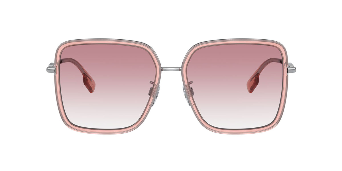 Burberry Dionne 0BE3145D 10058D 58 Pink / Clear Gradient Pink 58 / Polyamide Bio / Steel / Metal