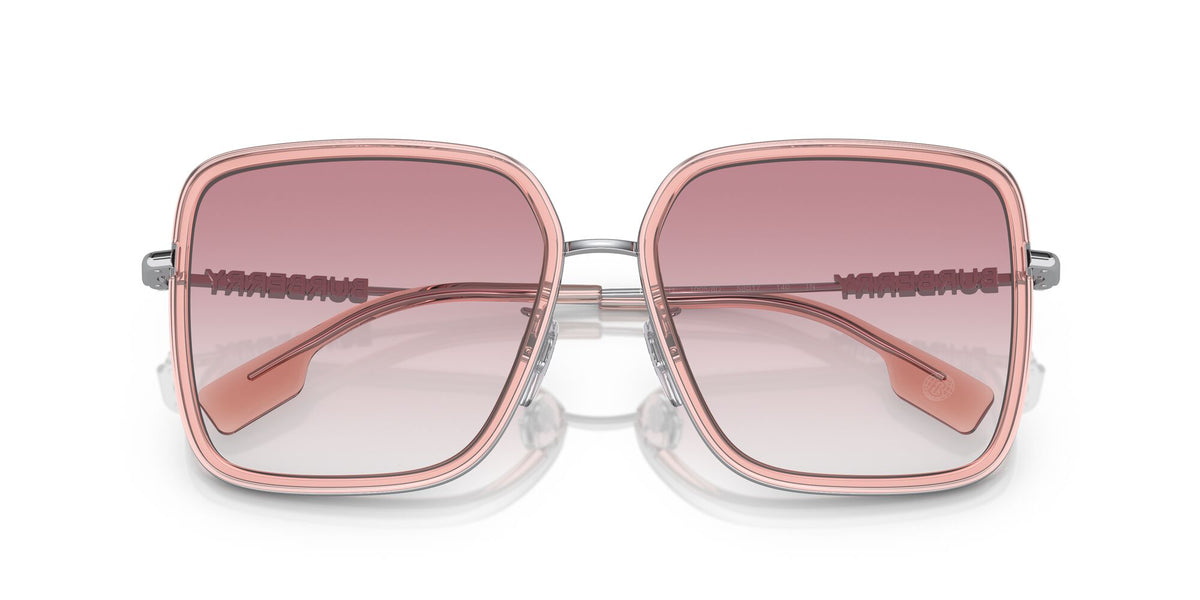 Burberry Dionne 0BE3145D 10058D 58 Pink / Clear Gradient Pink 58 / Polyamide Bio / Steel / Metal