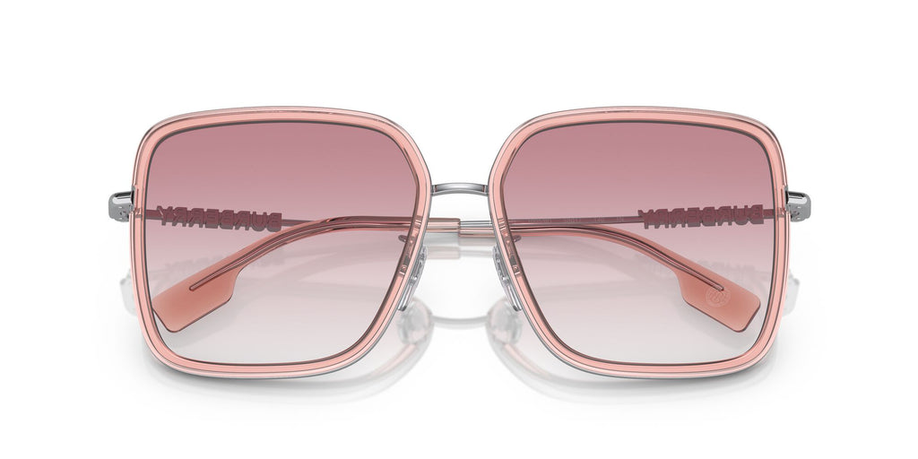 Burberry Dionne 0BE3145D 10058D 58 Pink / Clear Gradient Pink 58 / Polyamide Bio / Steel / Metal