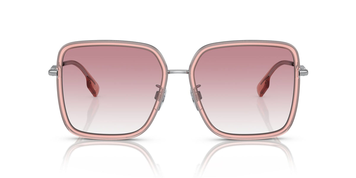 Burberry Dionne 0BE3145D 10058D 58 Pink / Clear Gradient Pink 58 / Polyamide Bio / Steel / Metal