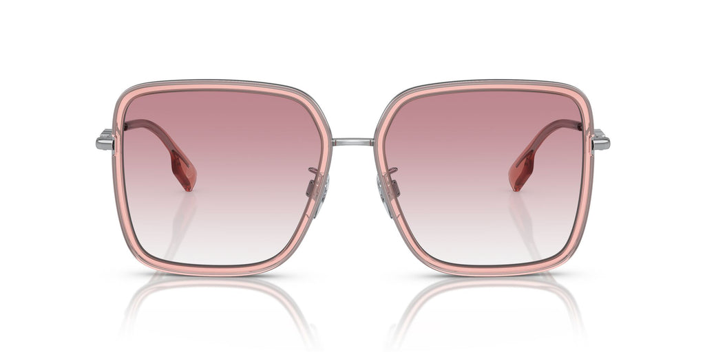 Burberry Dionne 0BE3145D 10058D 58 Pink / Clear Gradient Pink 58 / Polyamide Bio / Steel / Metal