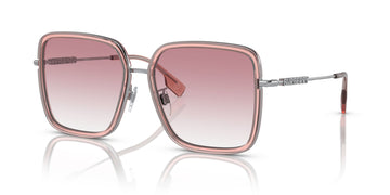 Burberry Dionne 0BE3145D 10058D 58 Pink / Clear Gradient Pink 58 / Polyamide Bio / Steel / Metal