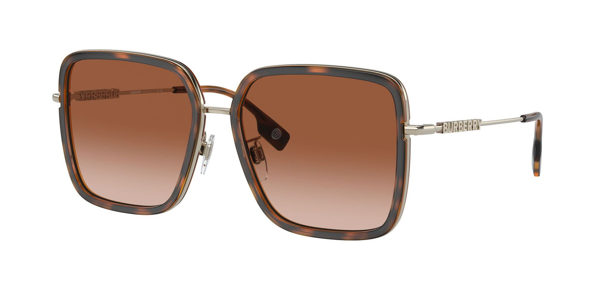 Burberry Dionne 0BE3145D 110913 58 Dark Havana / Brown Gradient 58 / Polyamide Bio / Steel / Metal